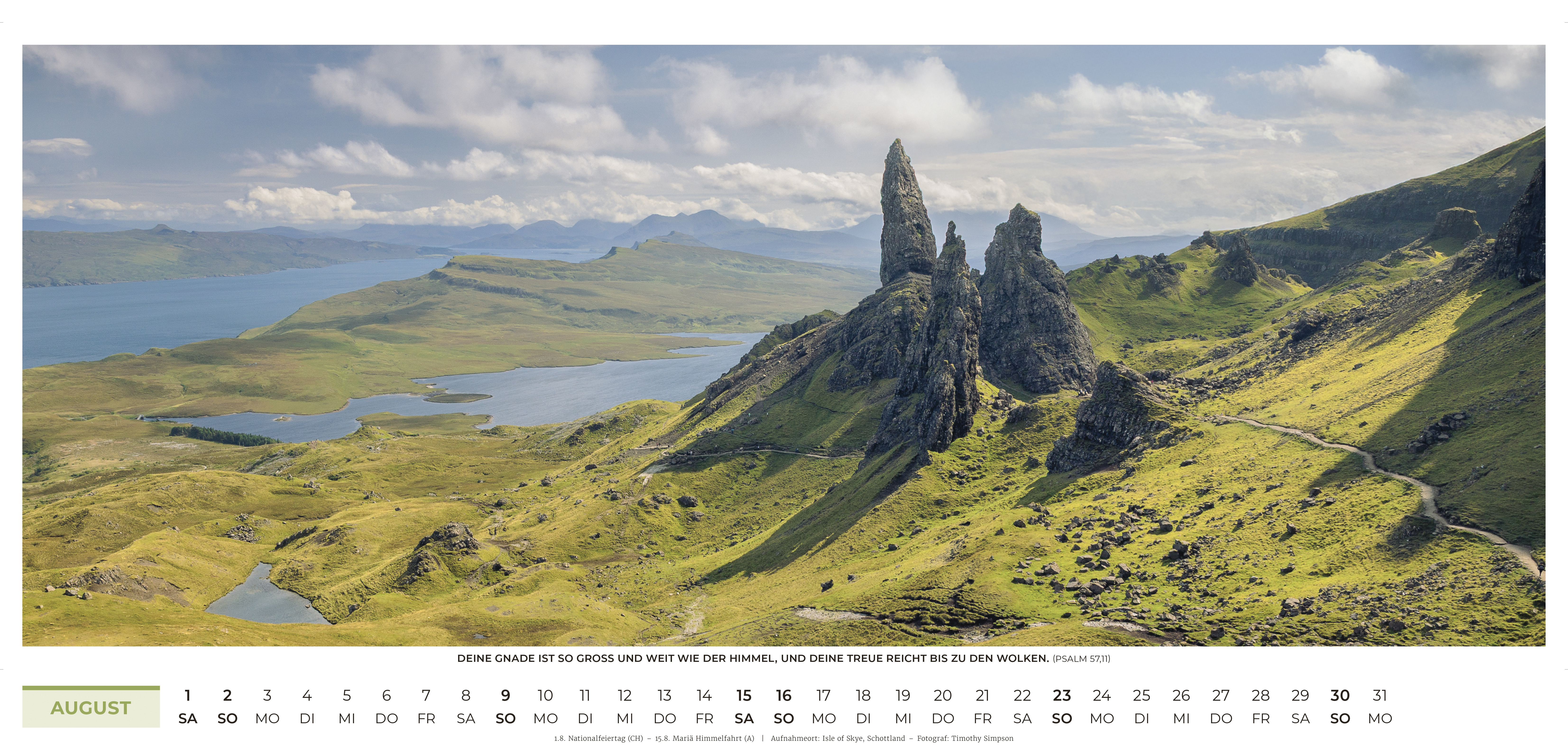 Life-is-More Panoramakalender XL 2026