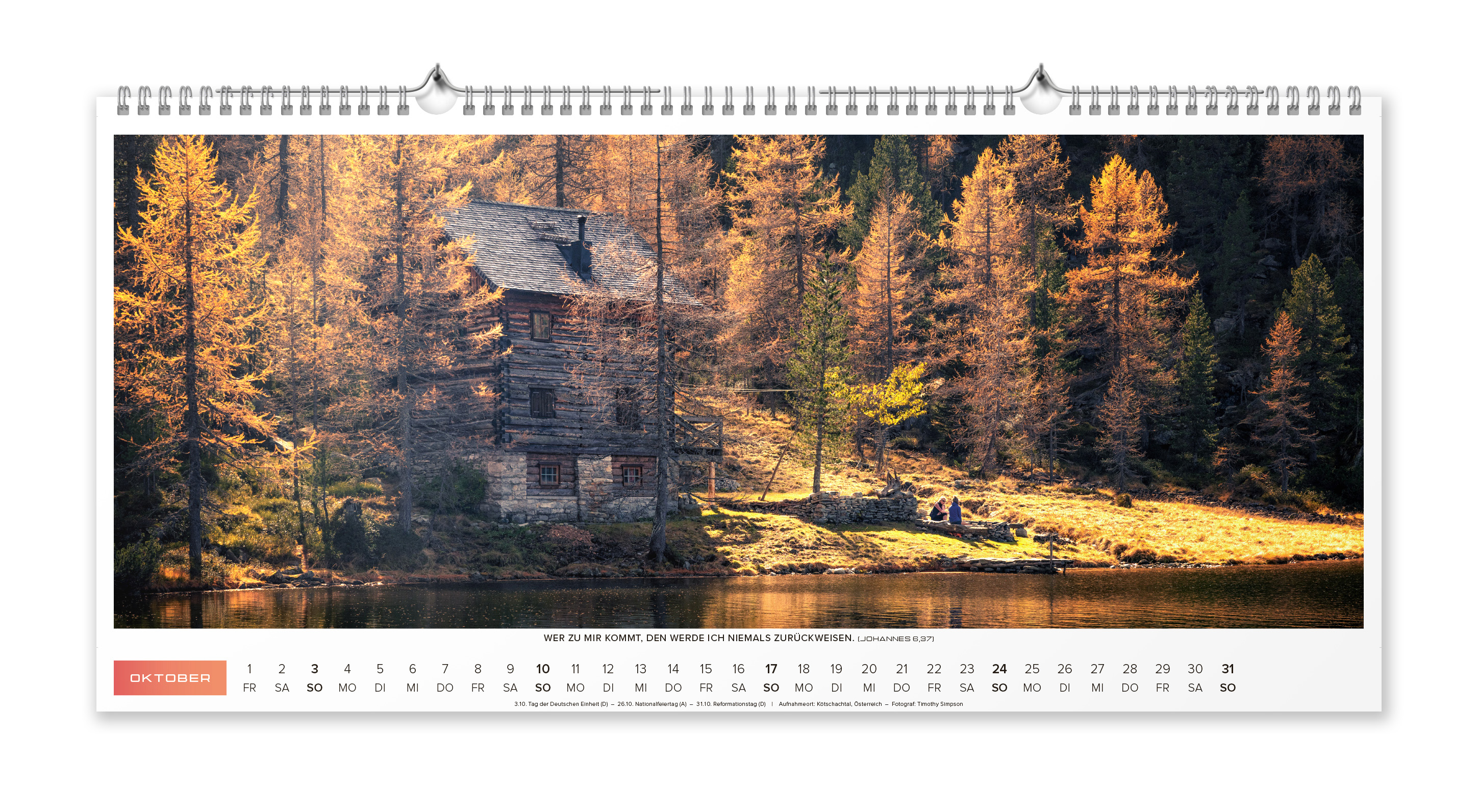 Life-is-More Panoramakalender XL 2027