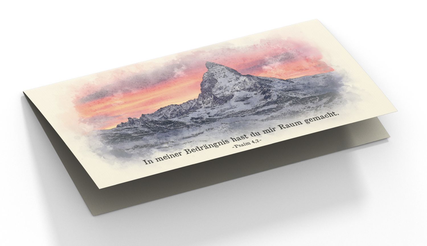 Grußkarte Art-03 (Matterhorn)