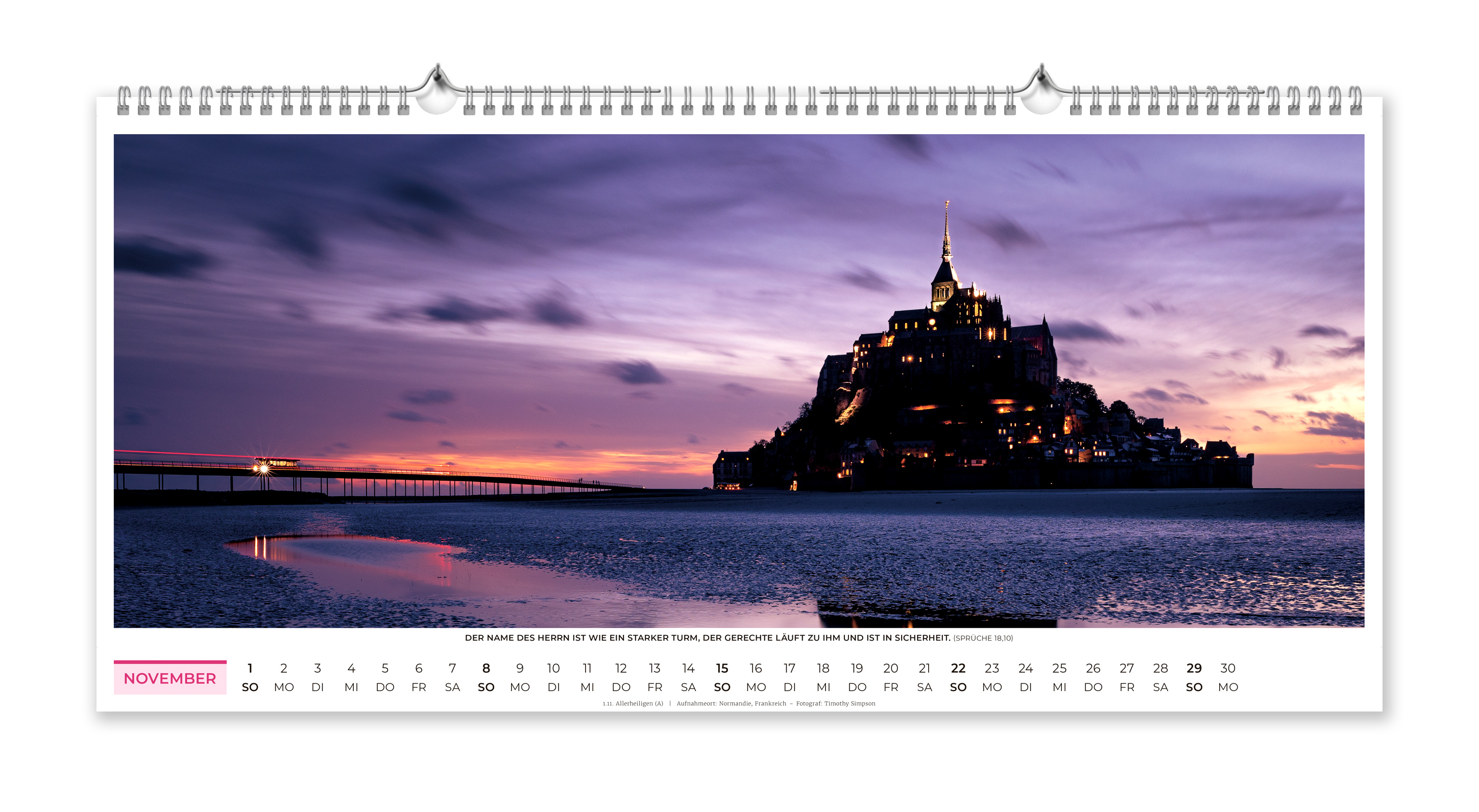 Life-is-More Panoramakalender XL 2026