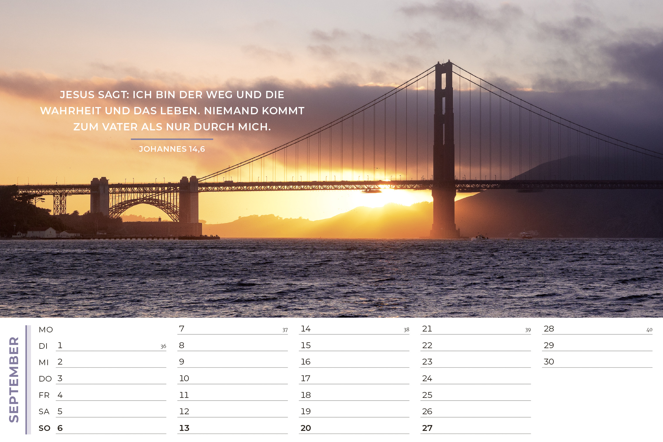 Life-is-More Panoramakalender 2026