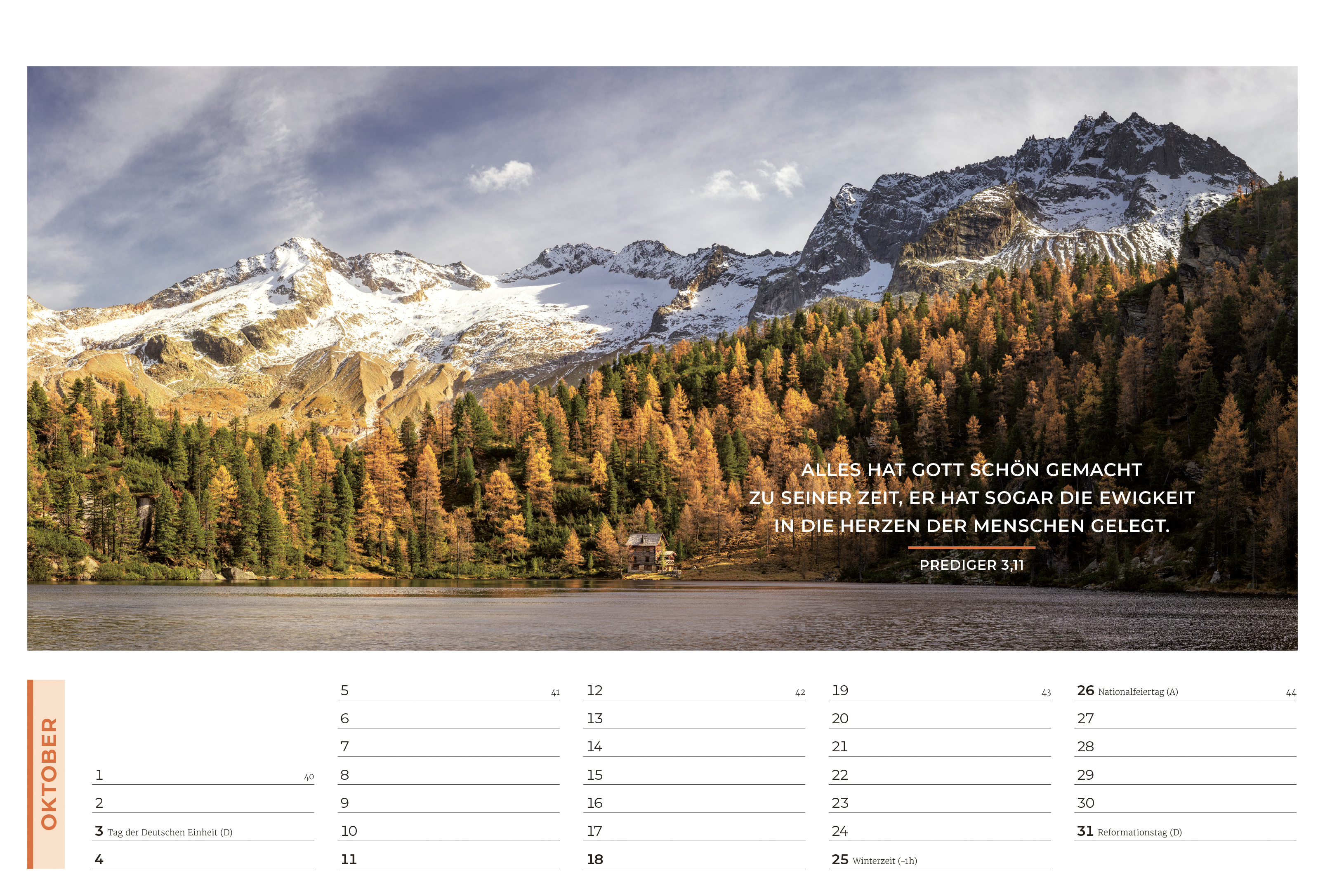 Life-is-More Panoramakalender M 2026 *NEU*