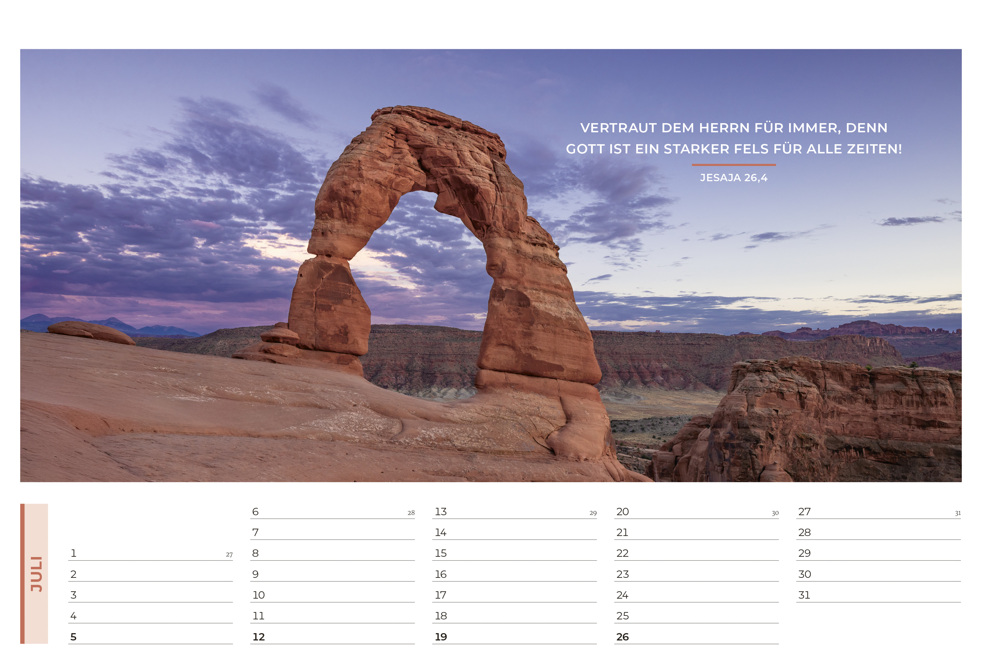 Life-is-More Panoramakalender M 2026 *NEU*