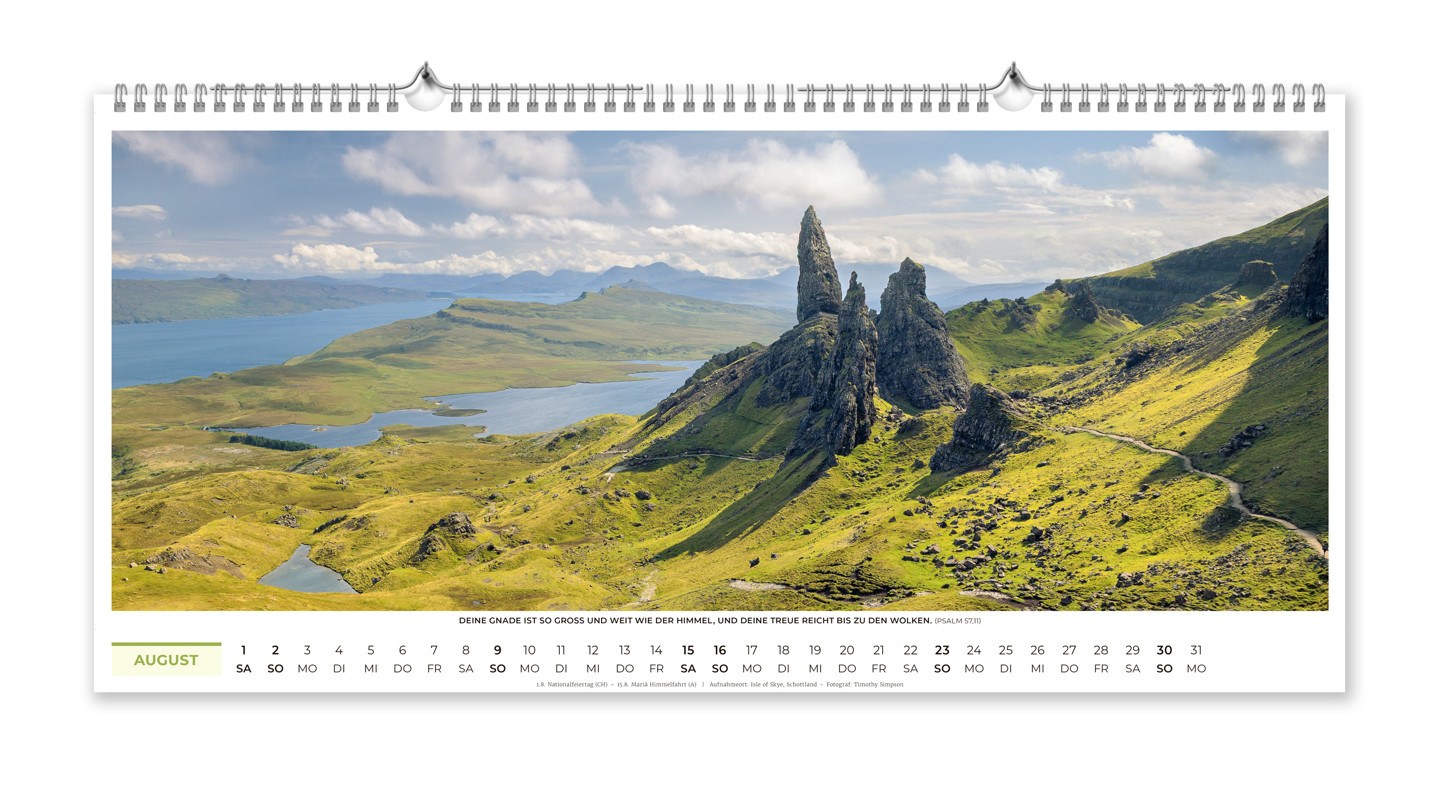 Life-is-More Panoramakalender XL 2026