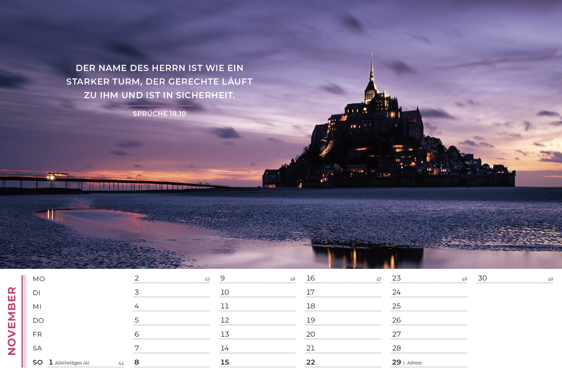 Life-is-More Panoramakalender 2026