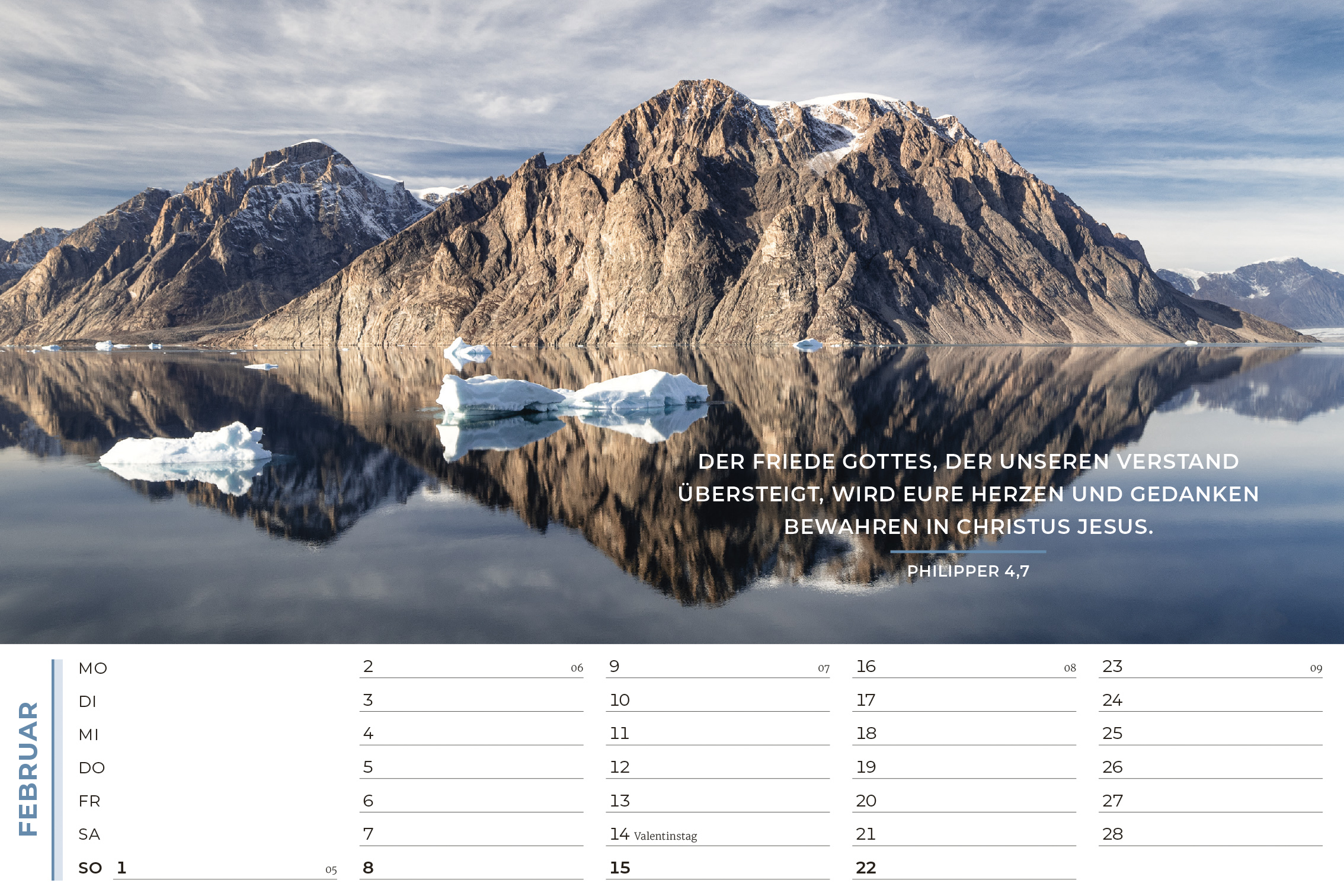 Life-is-More Panoramakalender 2026