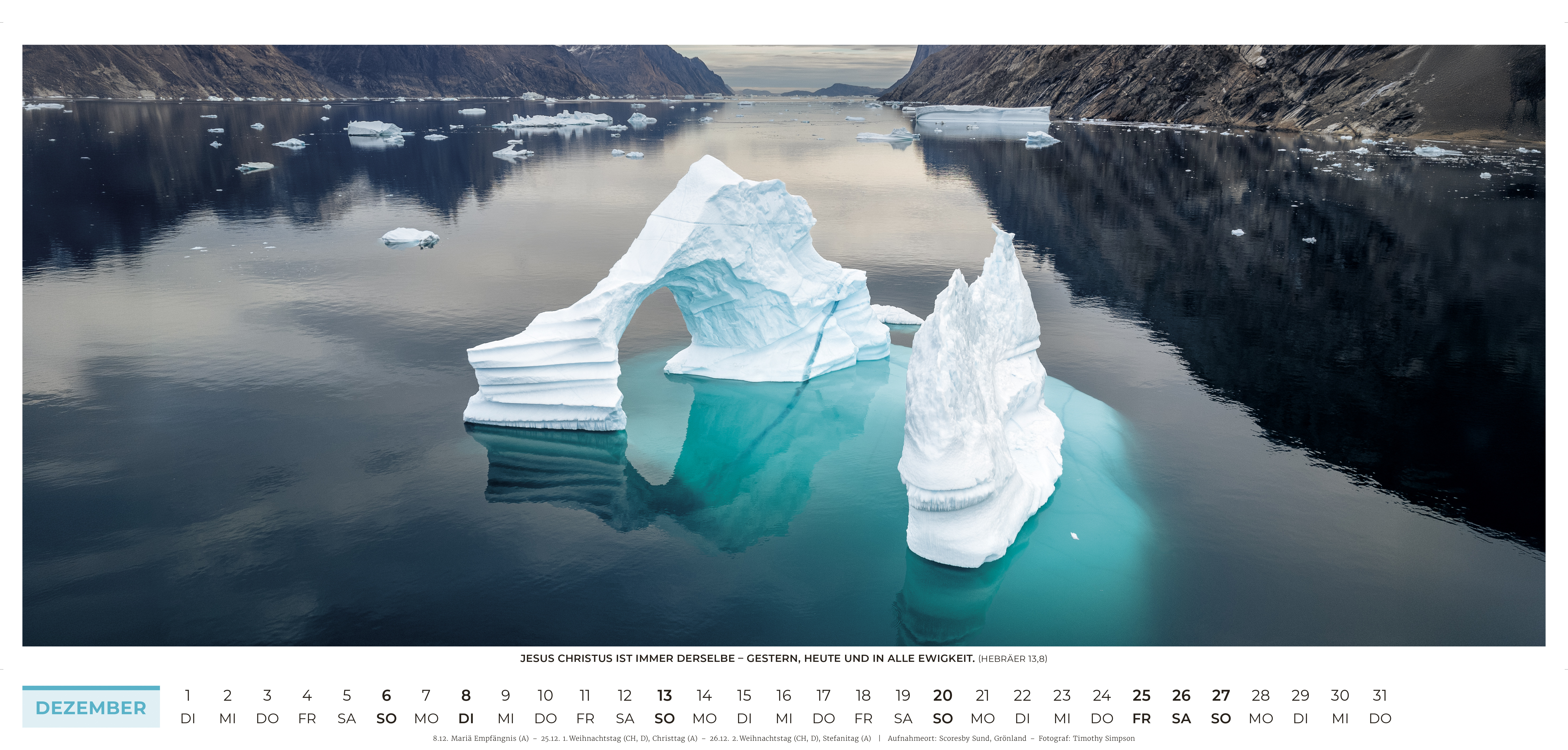 Life-is-More Panoramakalender XL 2026