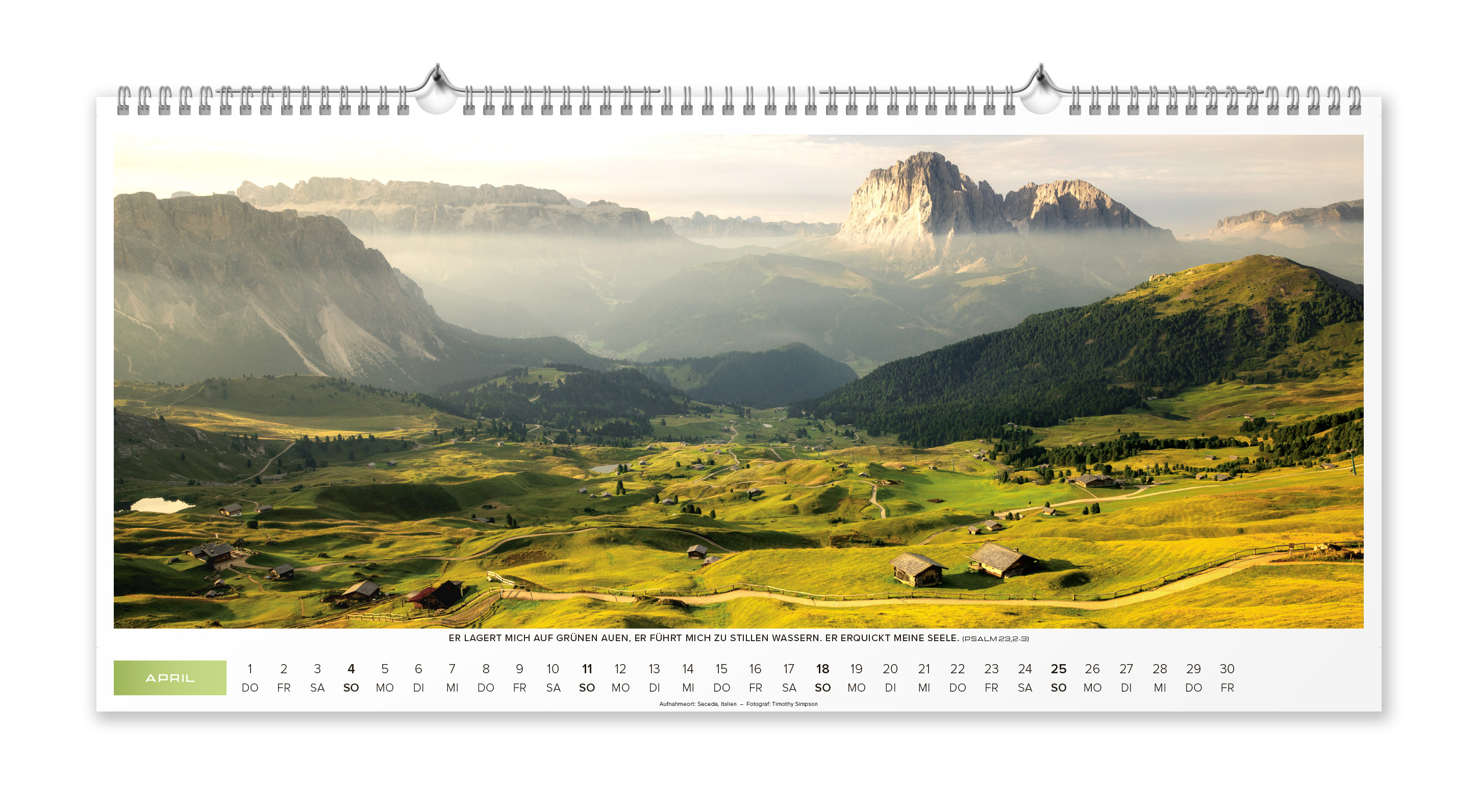 Life-is-More Panoramakalender XL 2027