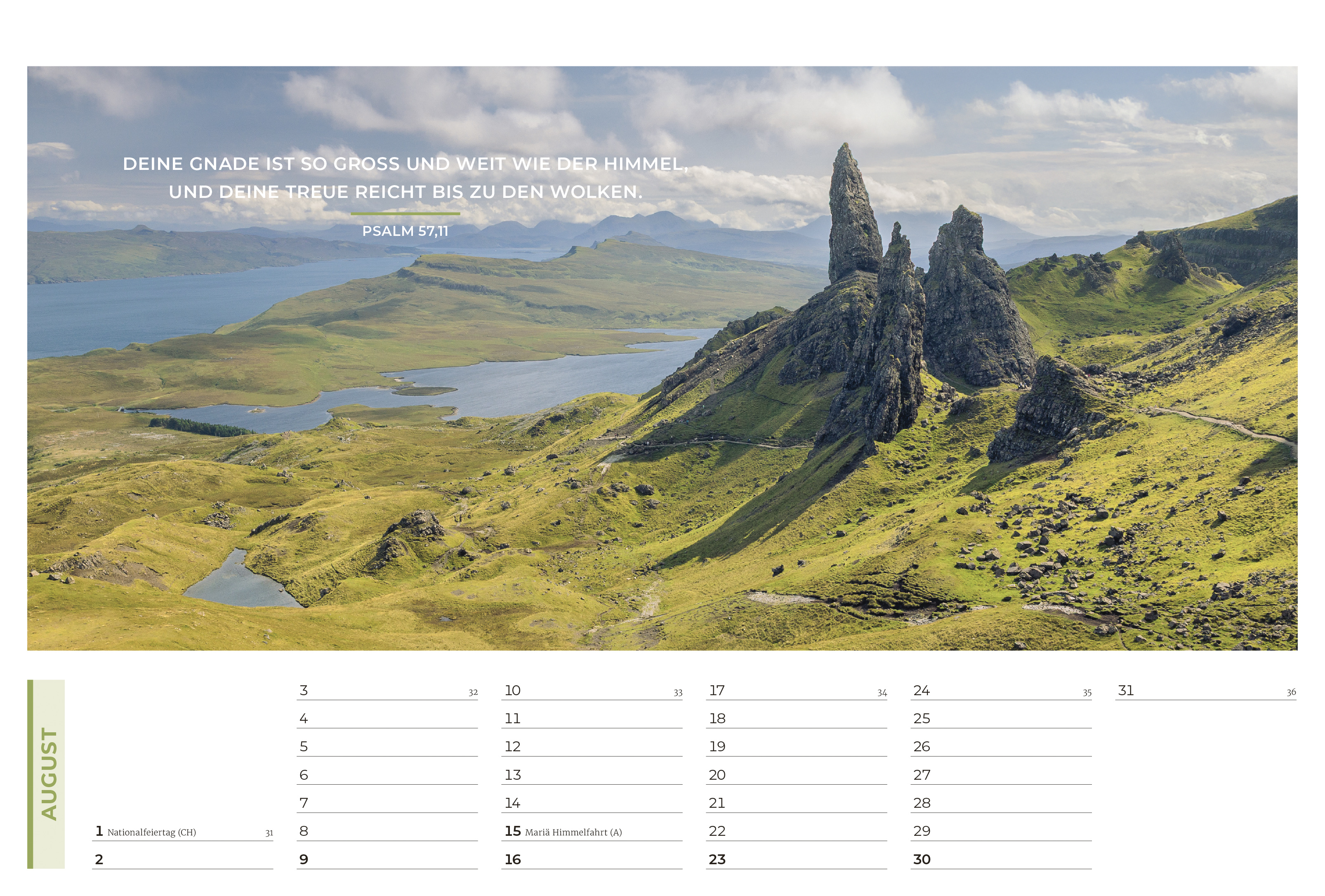 Life-is-More Panoramakalender M 2026 *NEU*