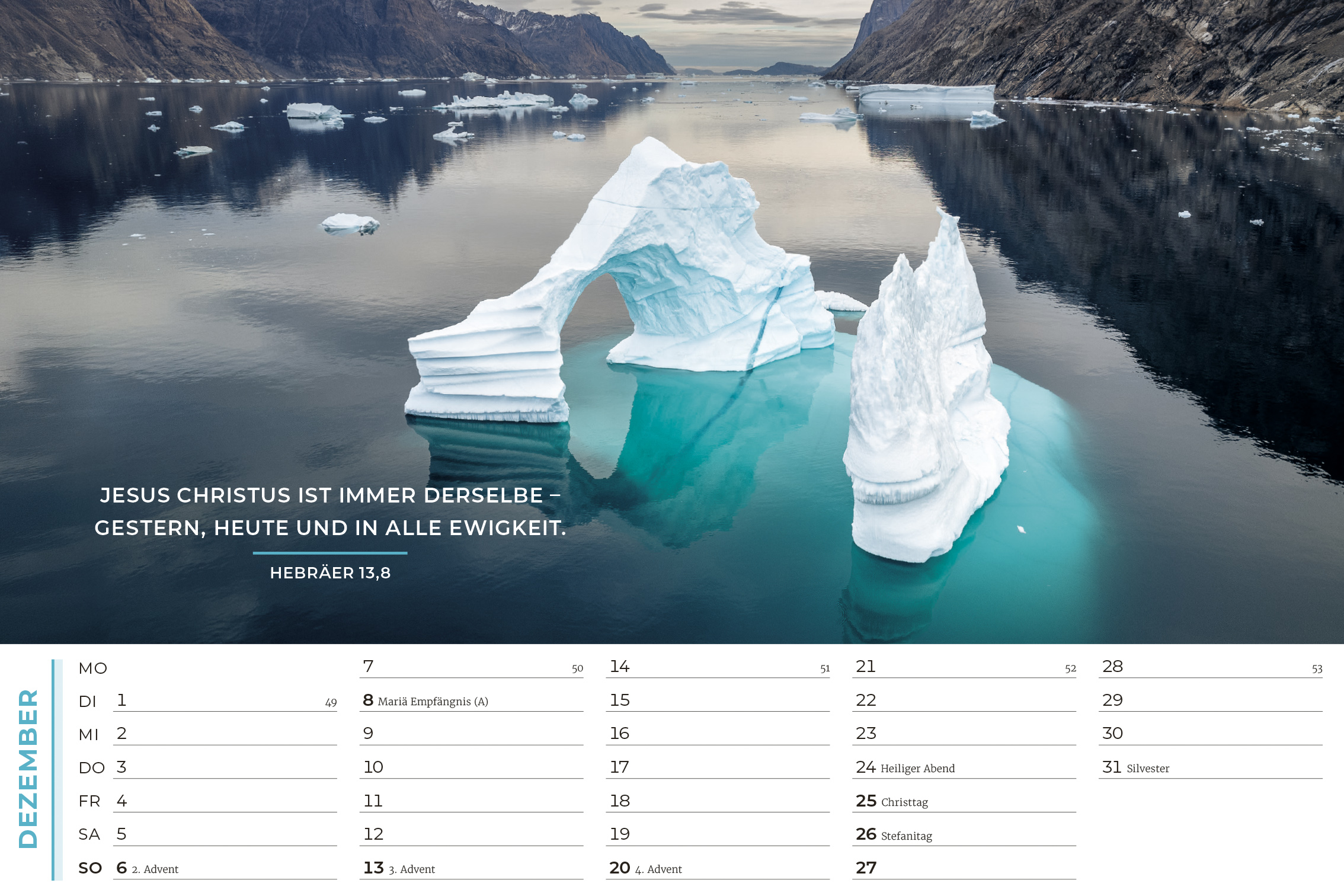 Life-is-More Panoramakalender 2026