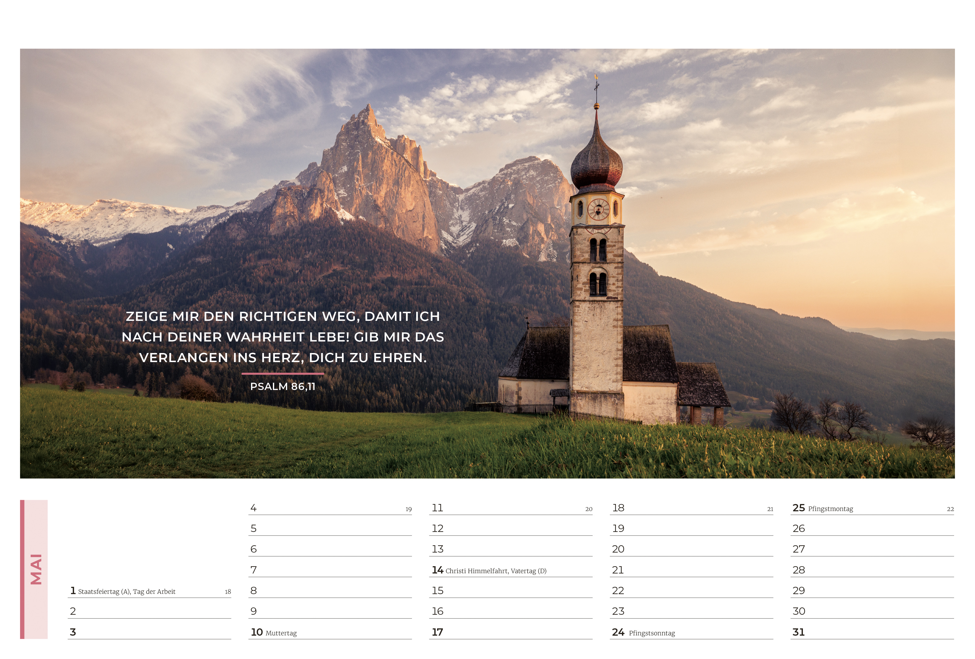 Life-is-More Panoramakalender M 2026 *NEU*