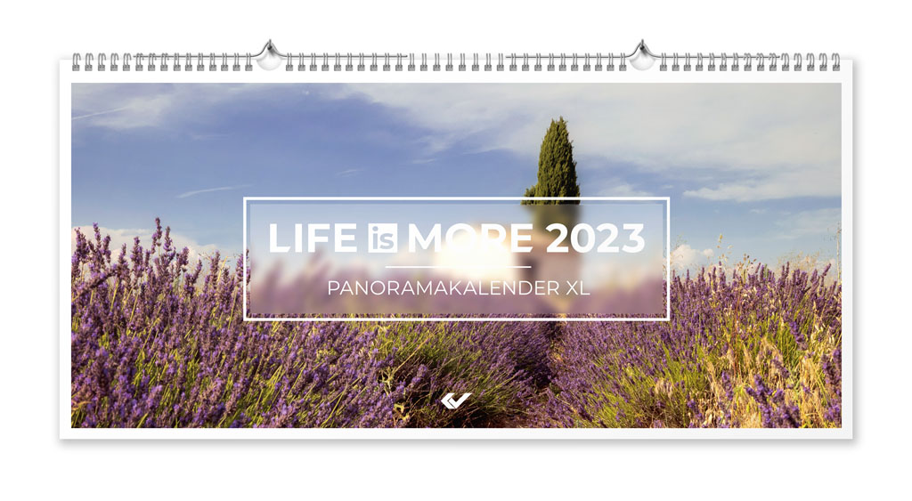 Life-is-More Panoramakalender XL 2023