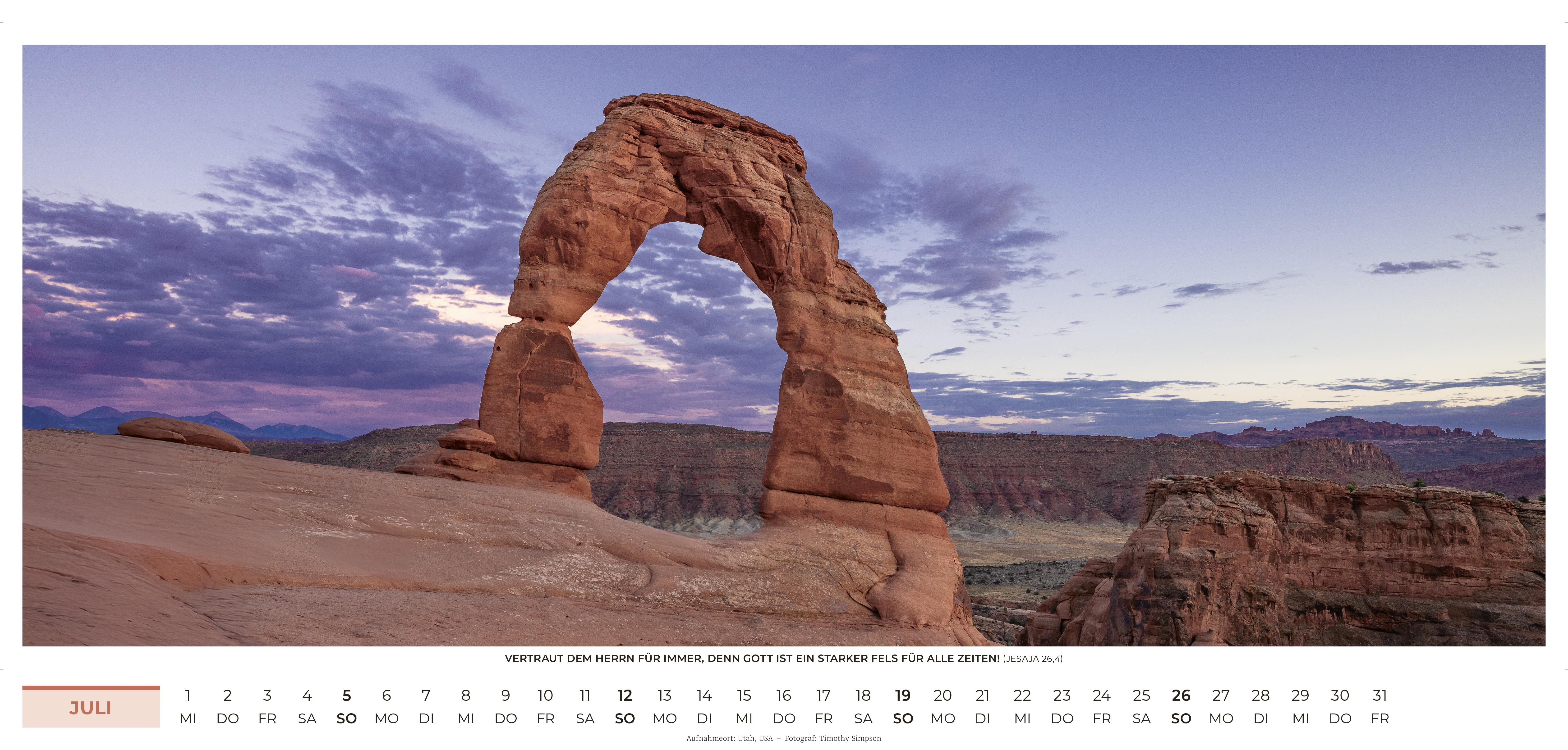 Life-is-More Panoramakalender XL 2026