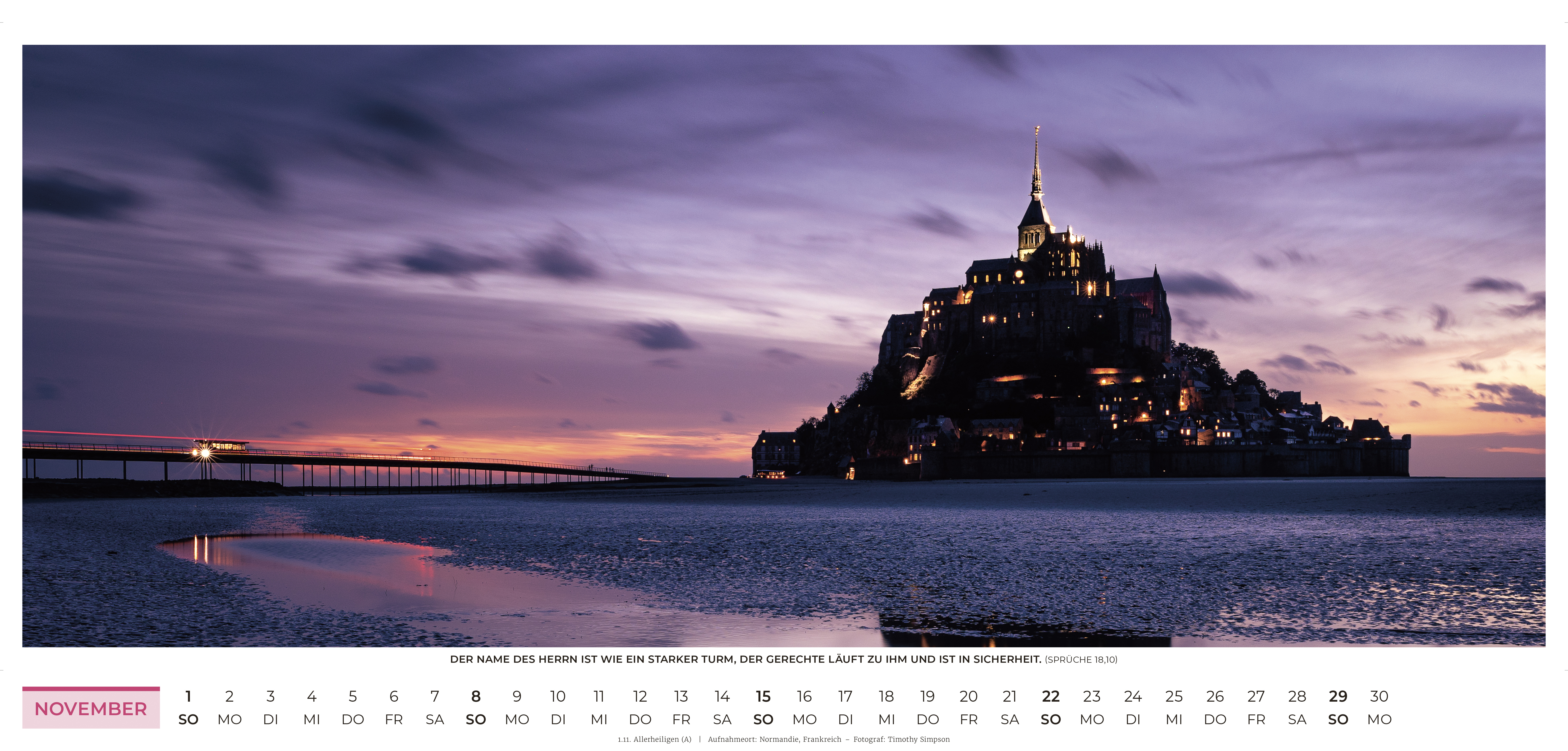 Life-is-More Panoramakalender XL 2026