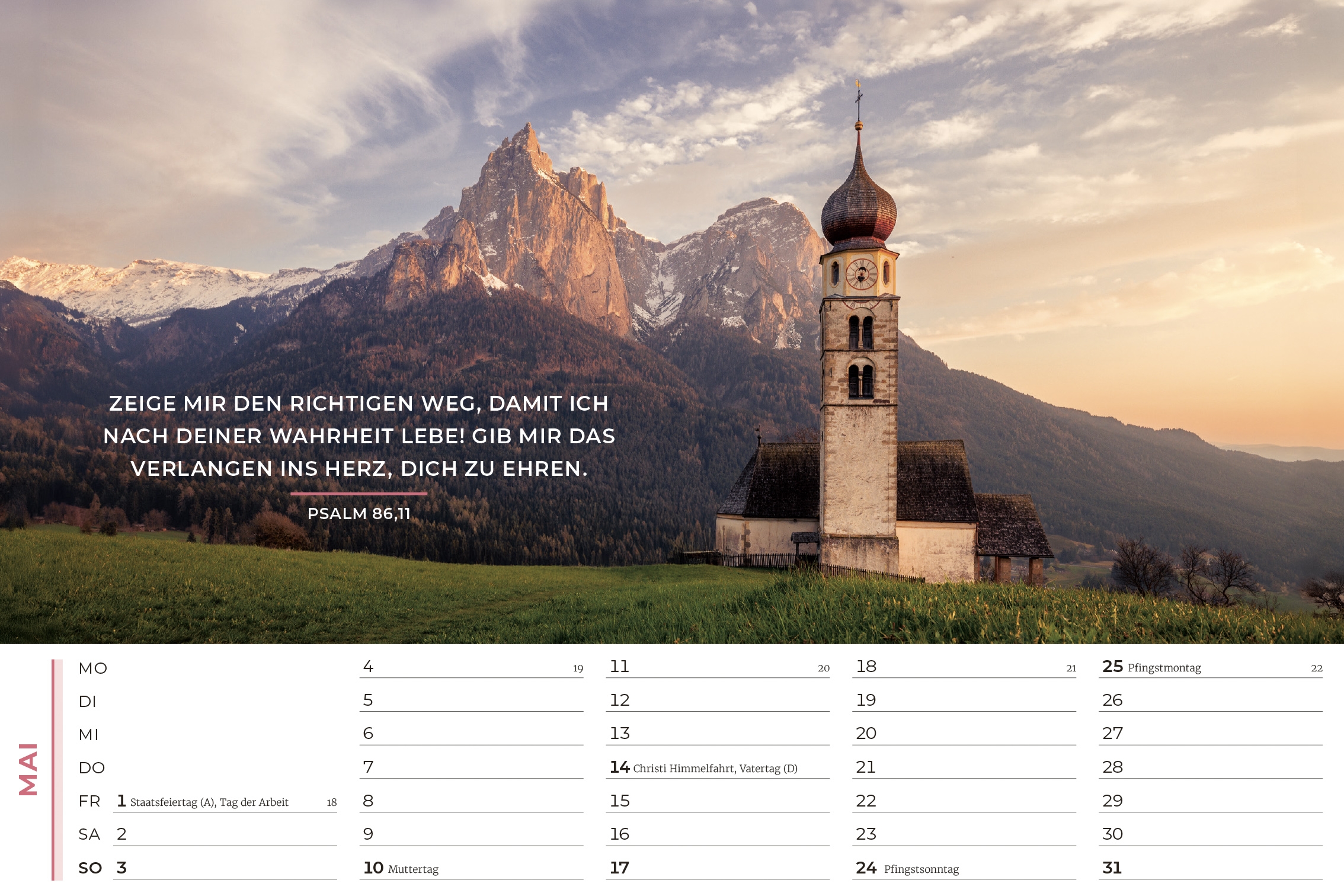 Life-is-More Panoramakalender 2026